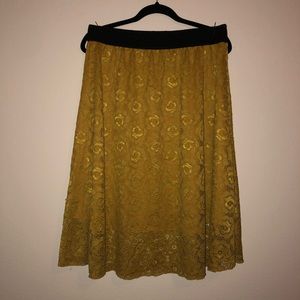 LuLaRoe Lola Lace Skirt